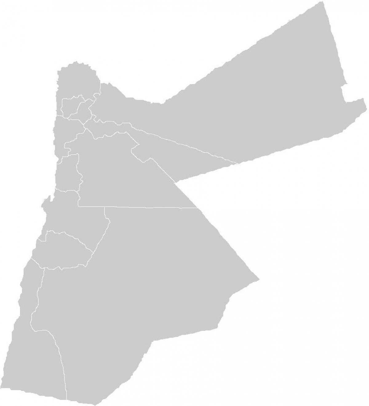 tühi kaart, Jordaania